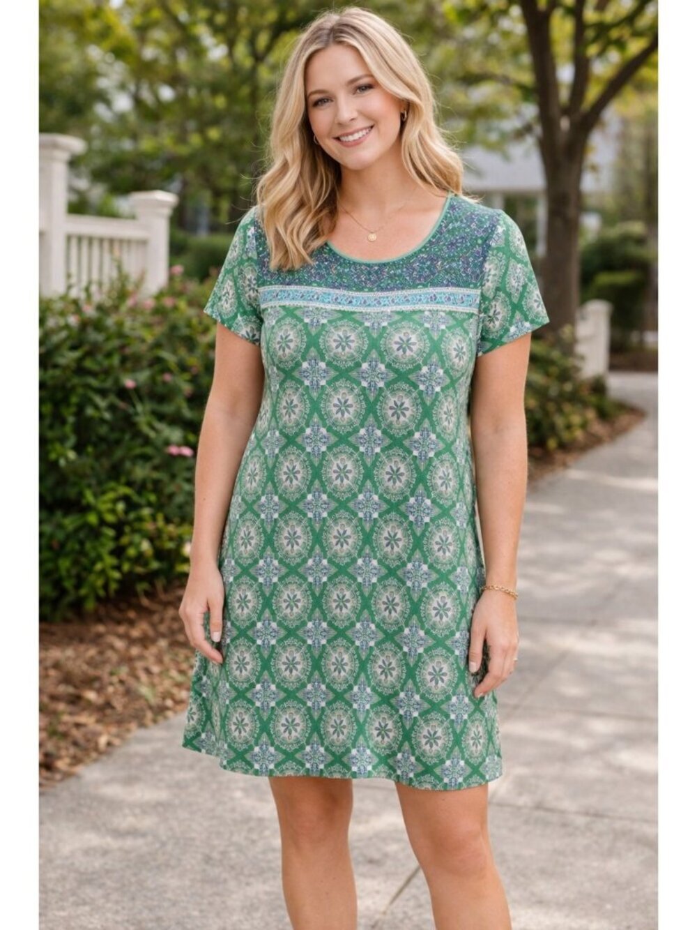 Max Studio Women's Mini Dress Green Size 1X